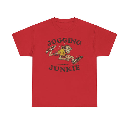 Jogging Junkie 1974 Nostalgic Logo T-shirt