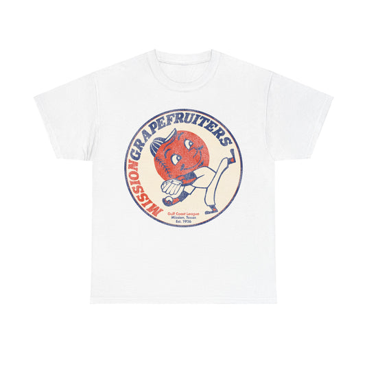 Mission Grapefruiters Nostalgic Retro Baseball Team T-shirt