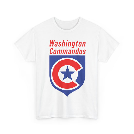 Washington Commandos Arena Football 1987 1990 T-shirt