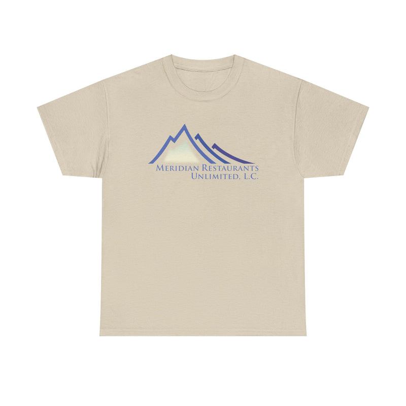 Load image into Gallery viewer, Meridian Restaurants Unlimited T-Shirt - Restaurant Industry Bankrupt Tee

