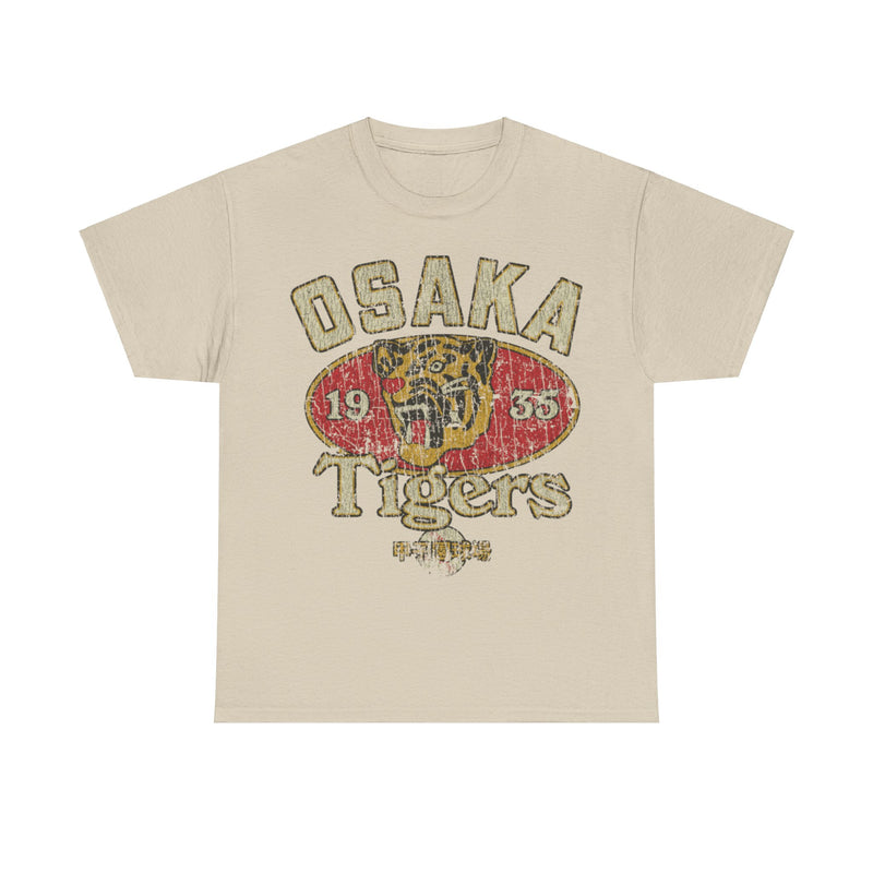 Load image into Gallery viewer, Osaka Tigers 1935 Baseball Distressed Print T-shirt
