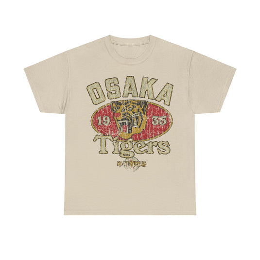 Osaka Tigers 1935 Baseball Distressed Print T-shirt