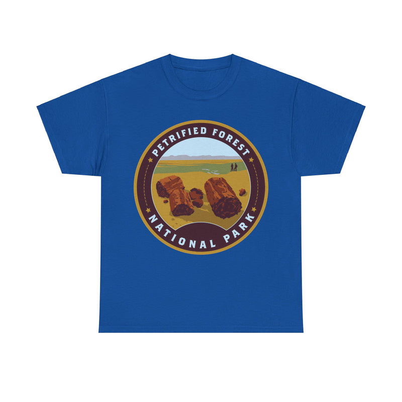 Load image into Gallery viewer, Petrified Forest National Park Arizona Round Logo T-shirt
