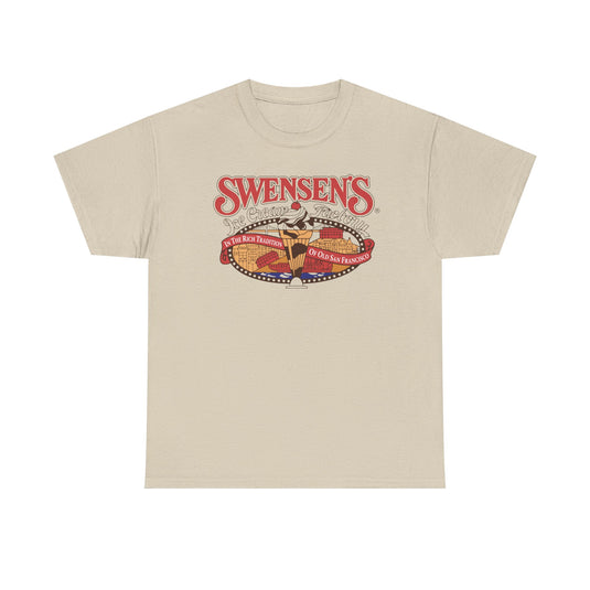Swensen's Ice Cream T-Shirt - Ice Cream Industry Defunct Logo Tee