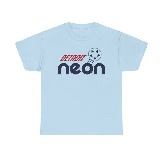 Detroit Neon Michigan Continental Indoor Soccer League 1994-1996 T-shirt