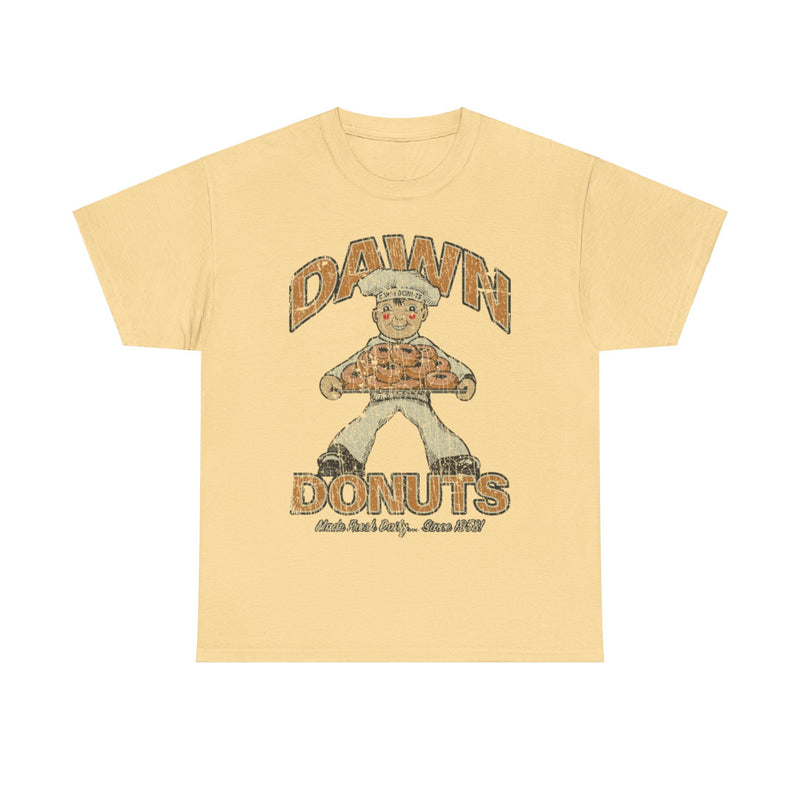 Load image into Gallery viewer, Dawn Donuts 1958 Bakery Restaurant Distressed Print T-shirt
