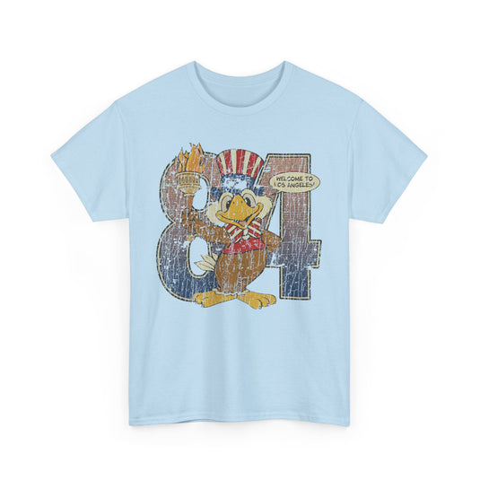 Sam The Eagle 1984 Summer Olympics Mascot California T-shirt