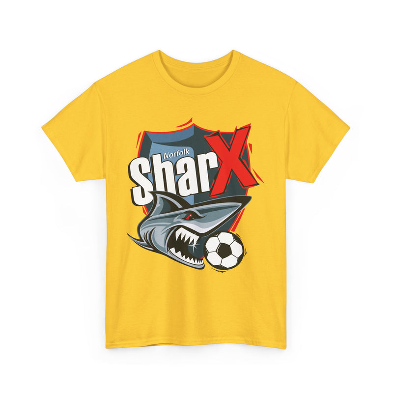 Load image into Gallery viewer, Norfolk SharX Virginia Major Indoor Soccer League 2011-2012 T-shirt
