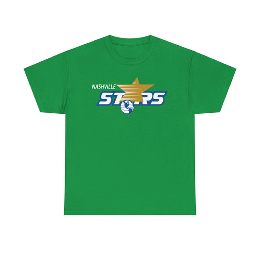 Nashville Stars Tennessee World Basketball League 1992 T-shirt