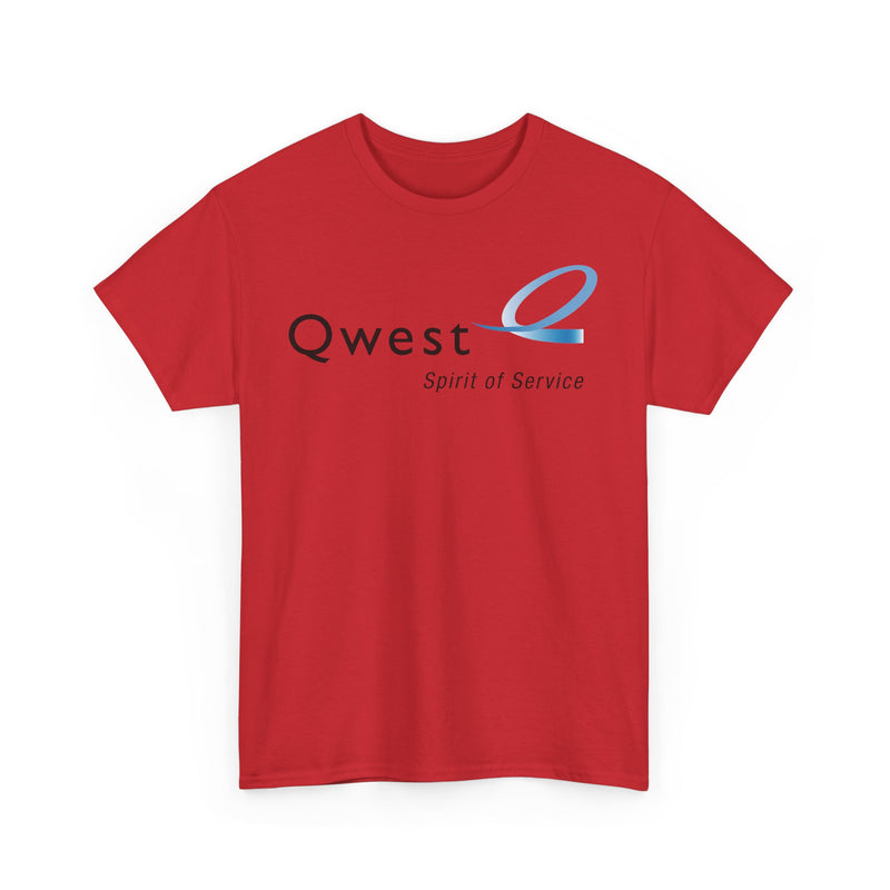 Load image into Gallery viewer, Qwest Spirit of Service Telecommunications Company Logo T-Shirt
