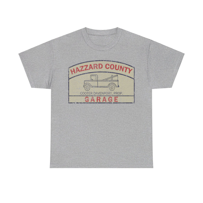 Hazzard County Garage Dukes Hazzard TV Show T-shirt