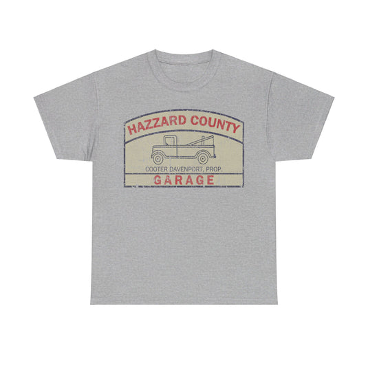 Hazzard County Garage Dukes Hazzard TV Show T-shirt