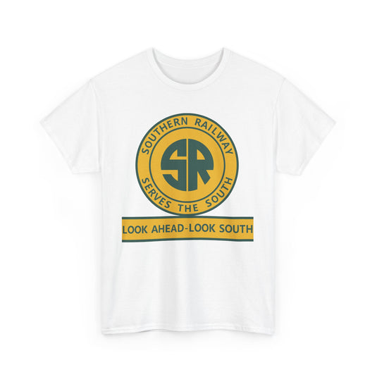 Southern Railway Serves The South Vintage Railroad Logo T-Shirt