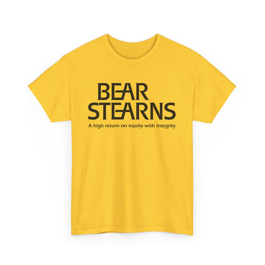 Bear Stearns T-Shirt - Wall Street Investment Bank - Historic Financial - New York