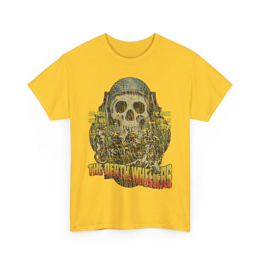 The Death Wheelers 1973 Horror Action Bike Gang Movie T-shirt