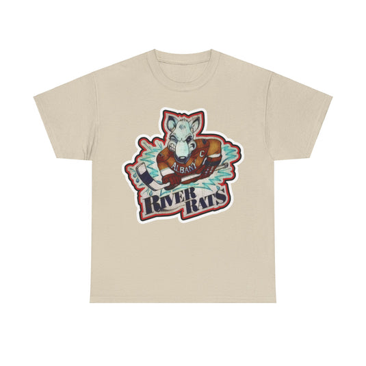 Albany River Rats New York Hockey Team T-shirt