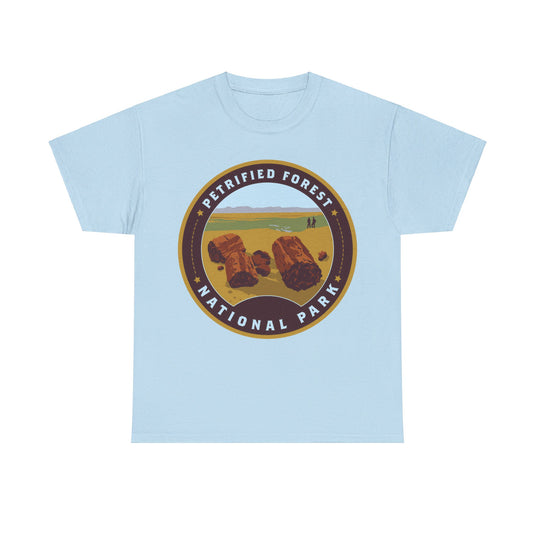 Petrified Forest National Park Arizona Round Logo T-shirt