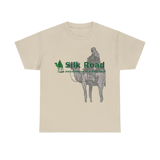 Silk Road Anonymous Marketplace Nostalgic Logo T-shirt