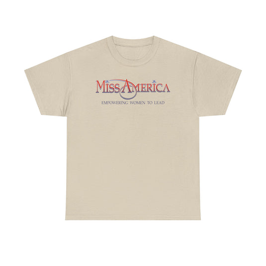 Miss America Empowering Women To Lead T-Shirt Pageant Logo Tee