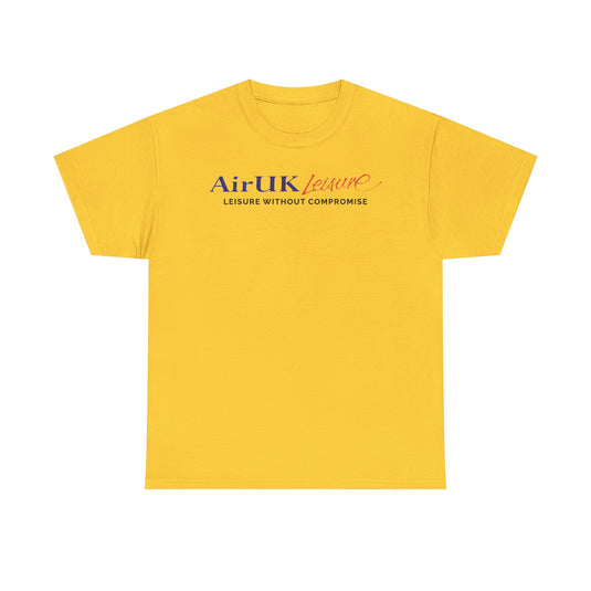 Air UK The UK's Airline Vintage British Aviation Logo Retro Travel T-shirt