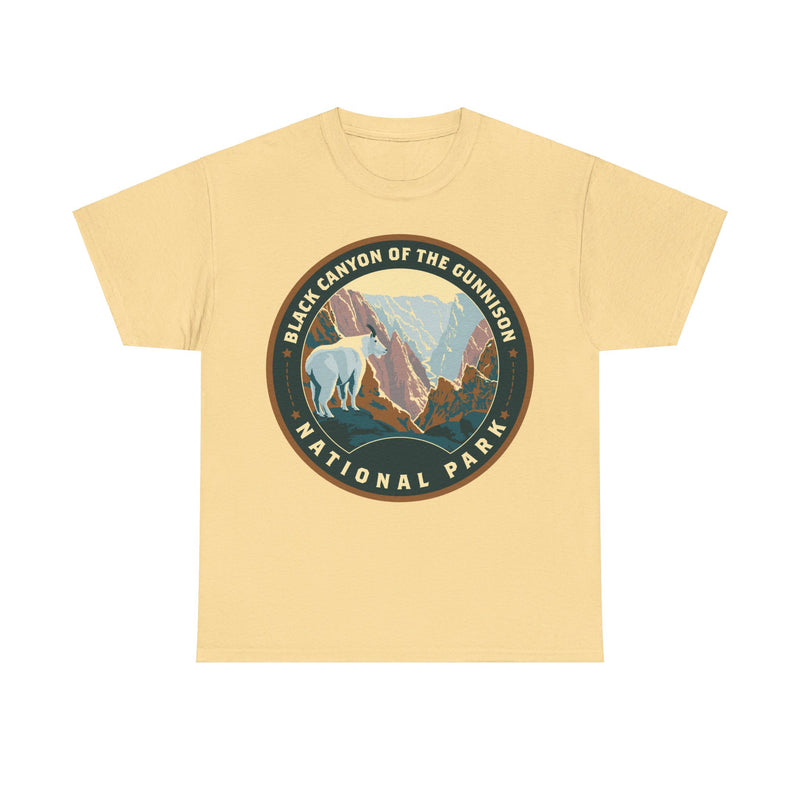 Load image into Gallery viewer, Black Canyon of the Gunnison National Park Colorado Round Logo T-shirt
