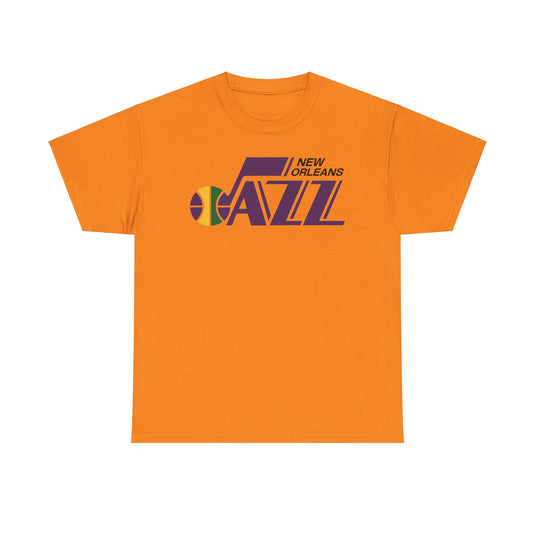 New Orleans Jazz Louisiana Basketball 1974-1979 T-shirt