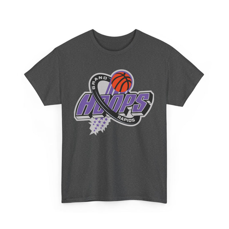 Load image into Gallery viewer, Grand Rapids Hoops Michigan CBA Basketball 1989-2003 T-shirt
