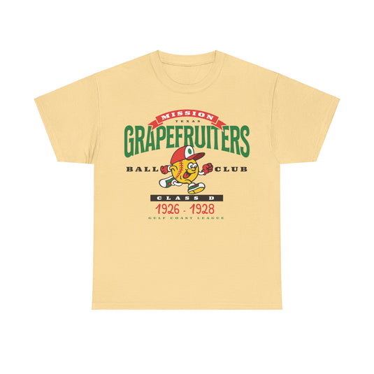 Mission Grapefruiters Est 1926 Texas Baseball T-shirt