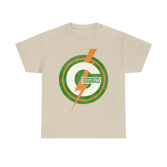 Greensboro Generals Hockey Team Nostalgic Logo T-shirt