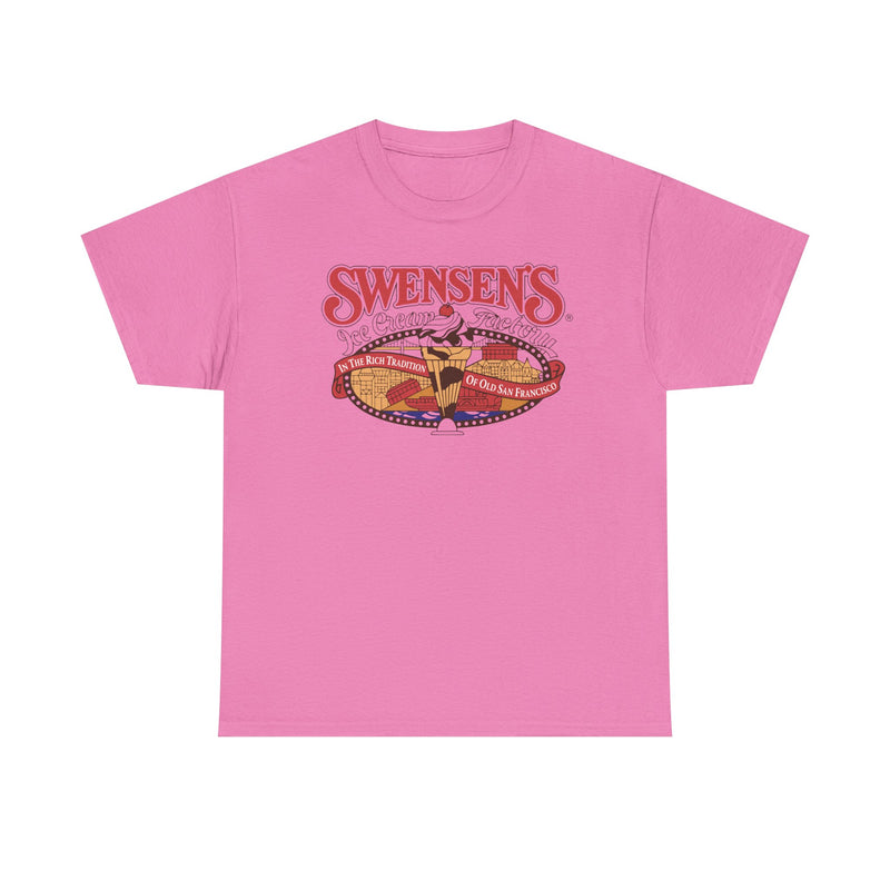 Load image into Gallery viewer, Swensen's Ice Cream T-Shirt - Ice Cream Industry Defunct Logo Tee
