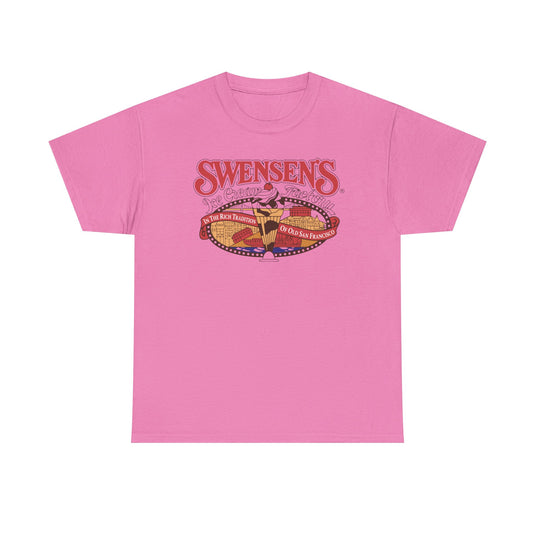 Swensen's Ice Cream T-Shirt - Ice Cream Industry Defunct Logo Tee