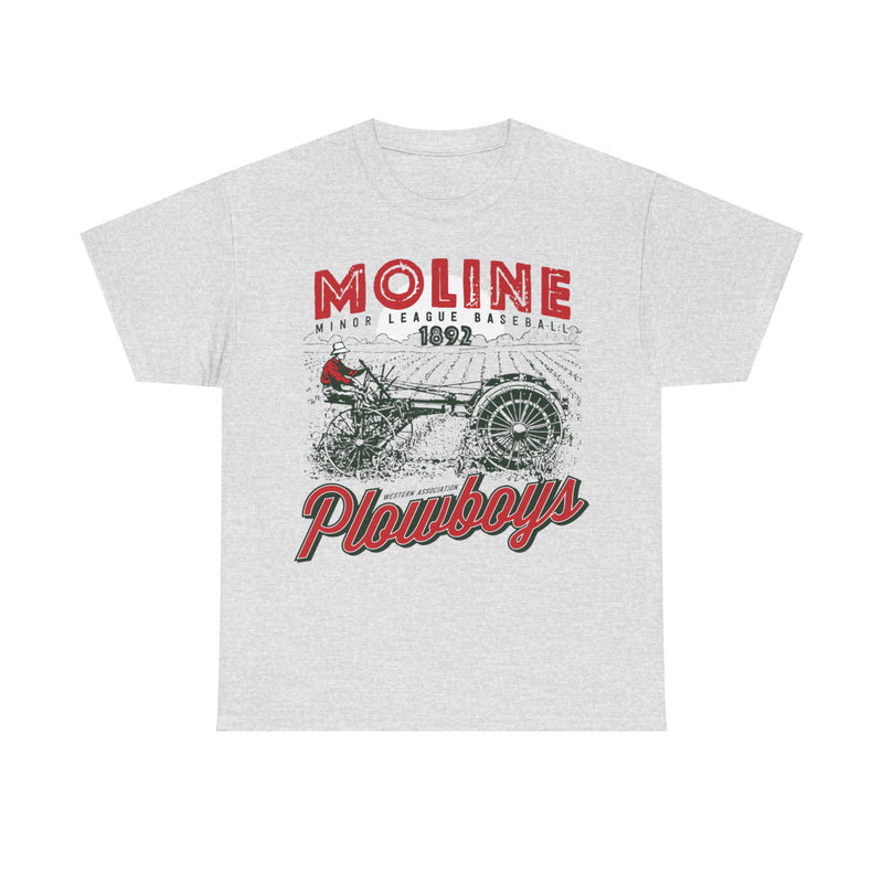 Load image into Gallery viewer, Moline Plowboys Est 1892 Illinois Baseball T-shirt
