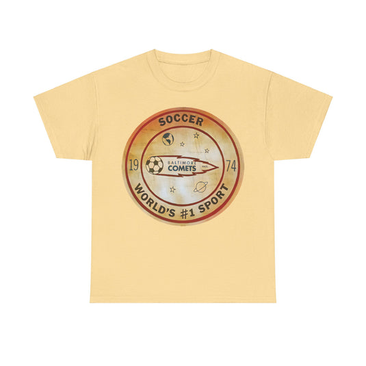 Baltimore Comets Est 1974 Maryland Soccer Team T-shirt