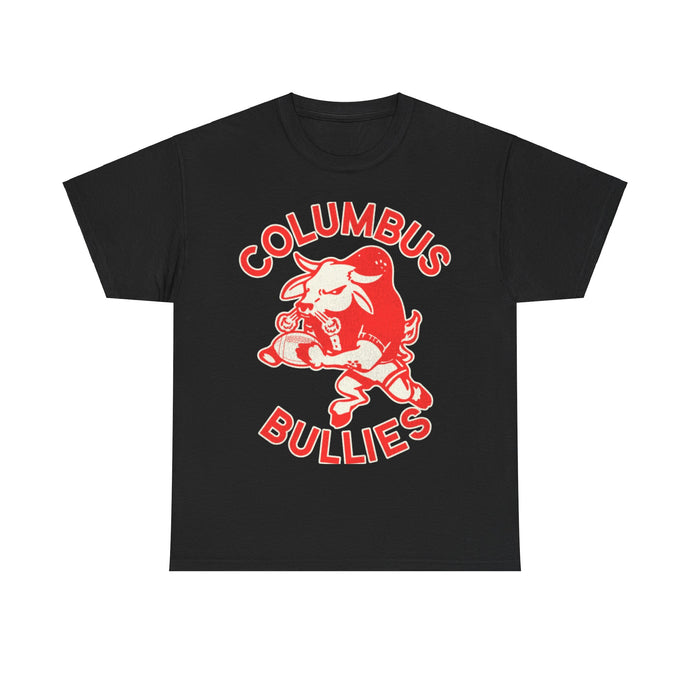 Columbus Bullies Retro Nostalgic Football T-shirt