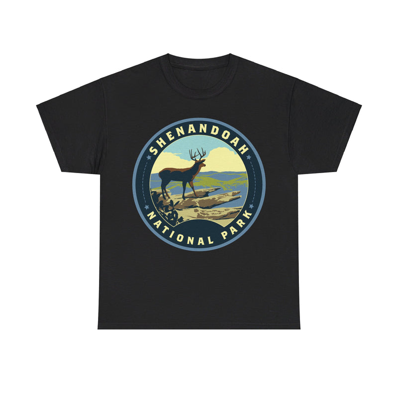 Load image into Gallery viewer, Shenandoah National Park Virginia Round Logo T-shirt
