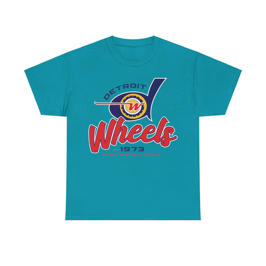 Detroit Wheels Est 1973 Michigan Team T-shirt