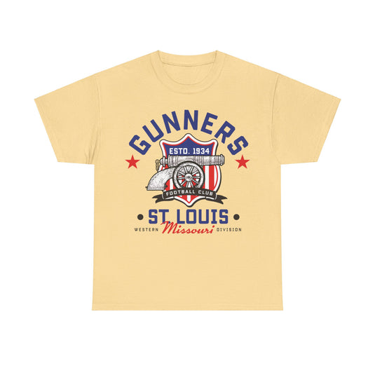 St Louis Gunners Est 1934 Missouri Football Team T-shirt