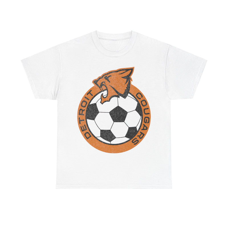 Load image into Gallery viewer, Detroit Cougars NASL Soccer Retro Nostalgic T-shirt
