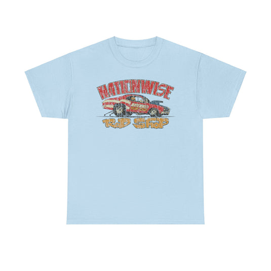 Nationwise Rod Shop 1974 Ohio Auto Parts T-shirt