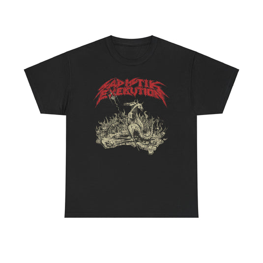 Sadistik Exekution 1985 Australia Metal Punk Rock Band T-shirt