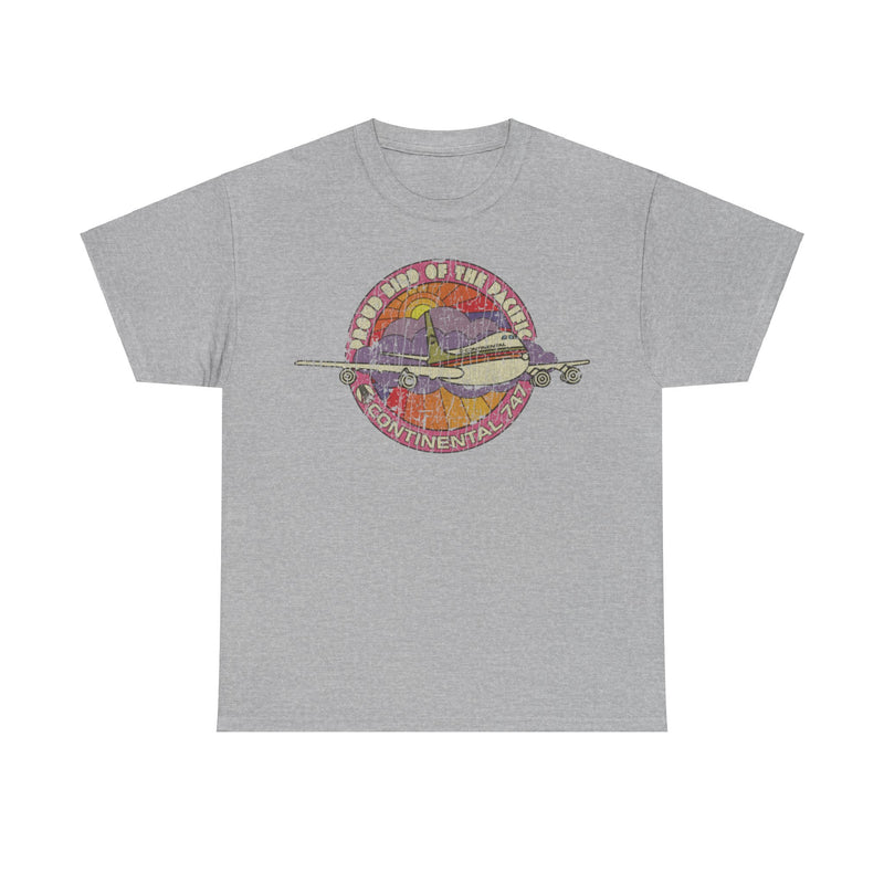 Load image into Gallery viewer, Continental Airlines 1971 Distressed Print T-shirt
