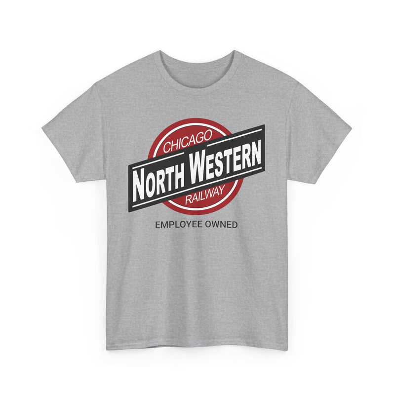 Load image into Gallery viewer, Chicago NorthWestern Employee Owned Railway Railroad Illinois Logo T-Shirt
