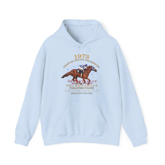 Triple Crown Champion Secretariat 1973 Nostalgic Pullover Hoody