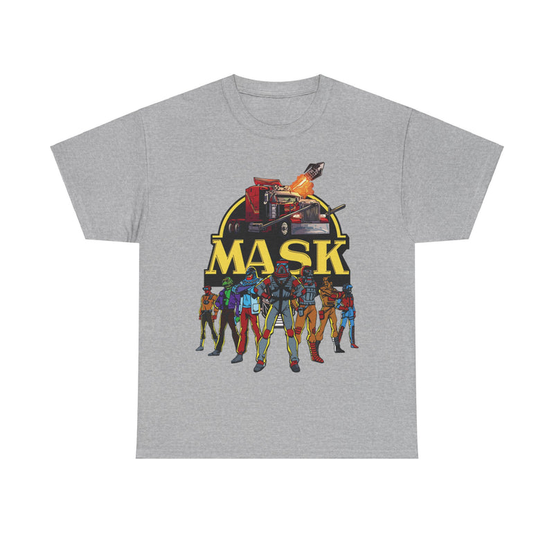 Load image into Gallery viewer, MASK Mobile Armored Strike Kommand TV Show T-shirt
