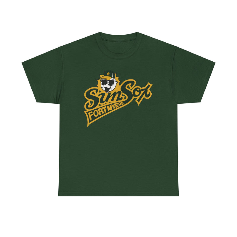 Load image into Gallery viewer, Fort Myers Sun Sox Florida Senior Basketball 1989-1990 T-shirt
