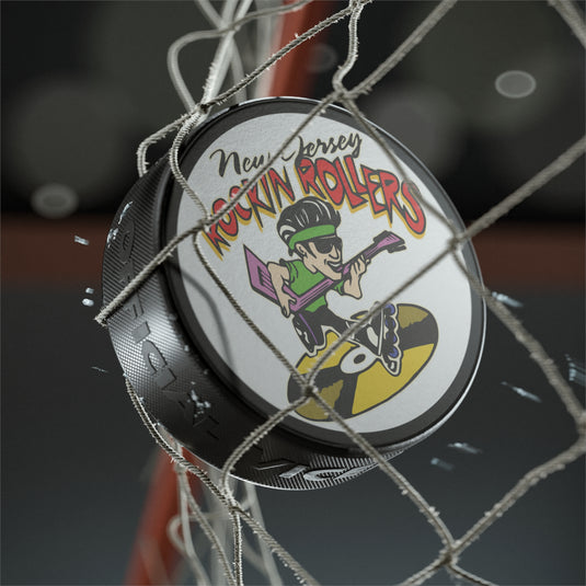 New Jersey Rockin Rollers 1994 Hockey Puck