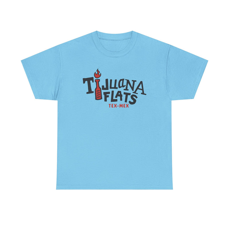 Load image into Gallery viewer, Tijuana Flats Tex-Mex T-Shirt Bankrupt Restaurant Chain Logo Tee
