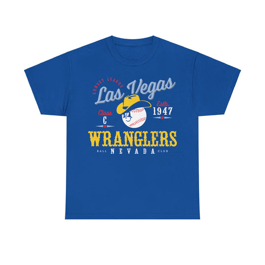 Las Vegas Wranglers Est 1947 Nevada Baseball T-shirt