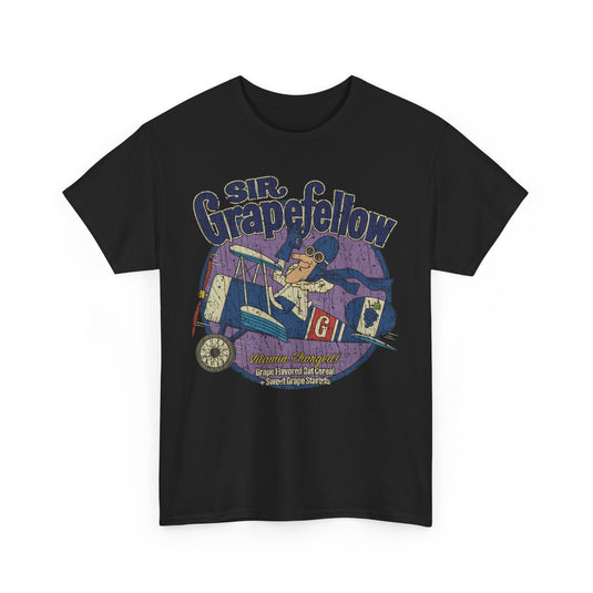 Sir Grapefellow Grape Flavored Oat Cereal Nostalgic T-shirt