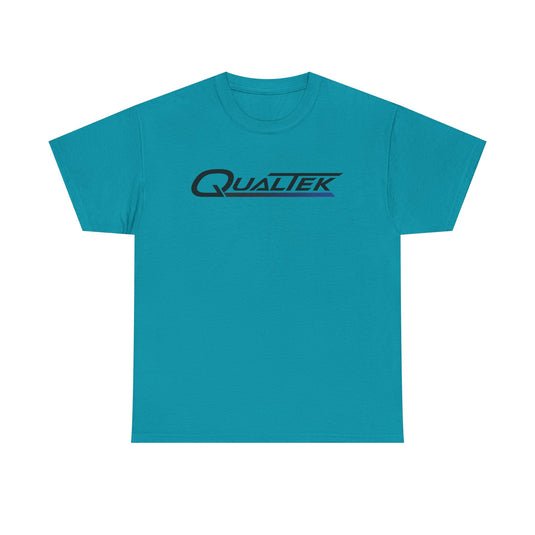 QualTek Services T-Shirt - Telecom Services Industry Bankrupt Logo Tee